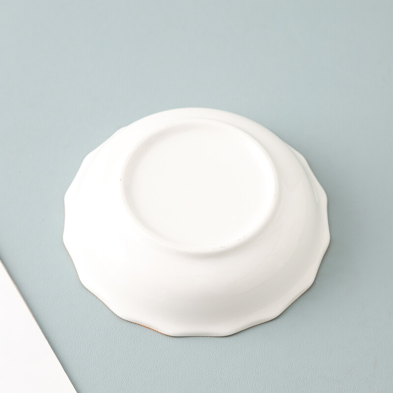 Bol din ceramică pentru pisici, apă de băut pentru pisici de companie, conserve, bol pentru hrana pentru pisici, bol ceramic pentru hrănire pentru pisici și câini de 5,5 inci