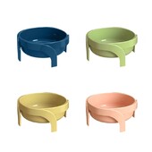 Raised Cat Bowl Neck Protection κατά του εμετού Ανυψωμένα μπολ για σκύλους με μονό πιάτο βάσης για μικρομεσαίους σκύλους