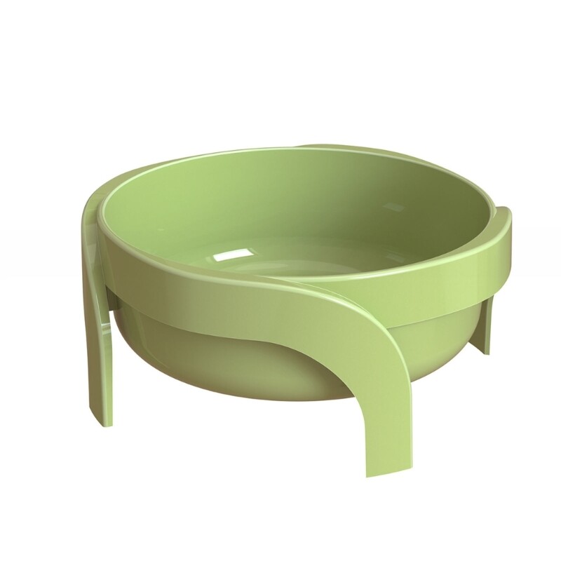 Raised Cat Bowl Neck Protection κατά του εμετού Ανυψωμένα μπολ για σκύλους με μονό πιάτο βάσης για μικρομεσαίους σκύλους