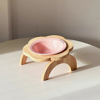 Katės dubuo Keraminė lėkštės dubuo kačių maisto dubuo šunų dubuo naminių kačių lėkštė Katės maisto dubuo Ryžių dubuo Aukšta pėdų apsauga, kaklas