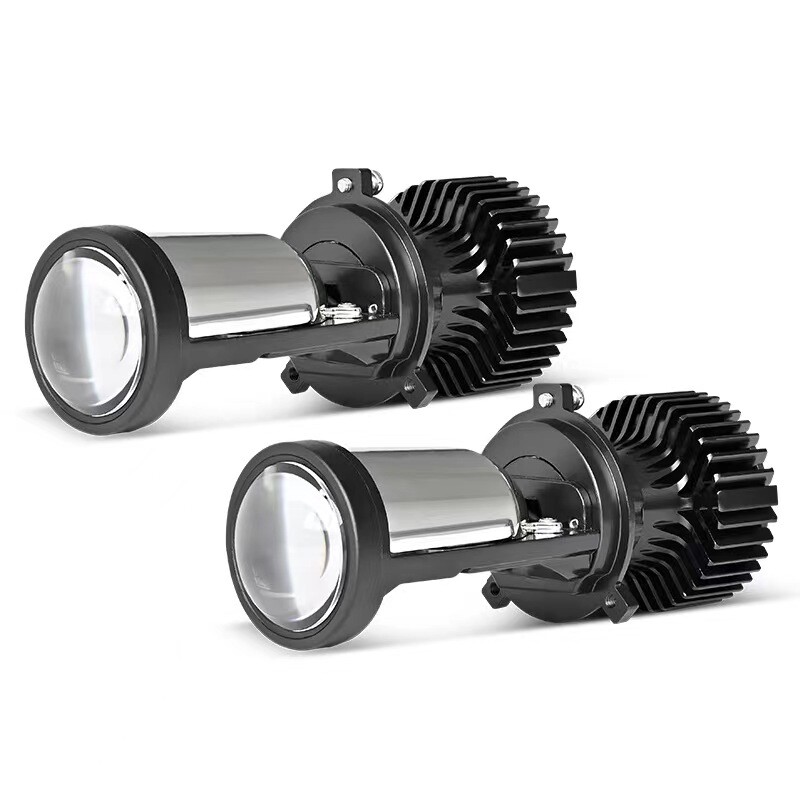 Y6D Lens H4 LED priekinis žibintas Universalus 12V motociklo automobilio žibintas toli integruotas Y7 tipo universalus lemputės automobilio motociklo priekinis žibintas