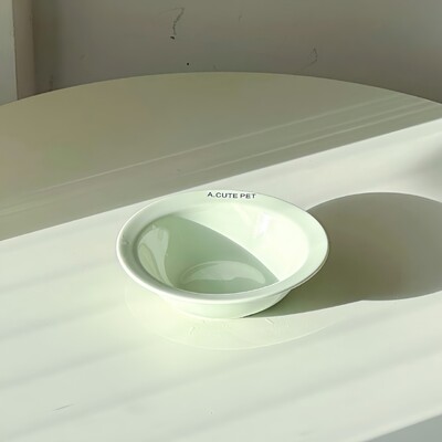 Χρωματιστό μπολ από κεραμικό σκύλο για κατοικίδια Κεραμικό μπολ με ιπτάμενο δίσκο για κατοικίδια Τροφοδότης νερού Κεραμικό μπολ για γάτες Μπολ με τροφή για γάτες Ψηλή ακρυλική θήκη για μπολ