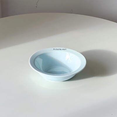 Χρωματιστό μπολ από κεραμικό σκύλο για κατοικίδια Κεραμικό μπολ με ιπτάμενο δίσκο για κατοικίδια Τροφοδότης νερού Κεραμικό μπολ για γάτες Μπολ με τροφή για γάτες Ψηλή ακρυλική θήκη για μπολ
