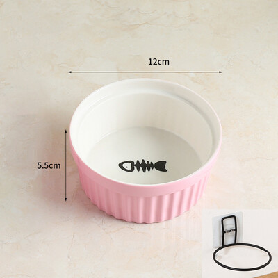 Suport de perete pentru pisici pentru animale de companie, înălțime reglabilă, ceramică albastră, boluri de hrănire, suporturi anti vărsare, bol pentru pisici câini mici