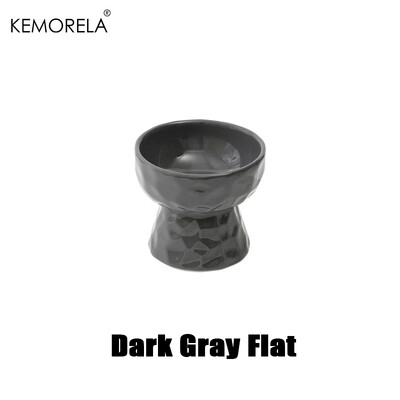 Kaķu keramikas bļoda gradienta lolojumdzīvnieku barība ūdens barotavas Mazie suņi Dzeršanas ēšanas piederumi Pacelti noliekti kaķi kucēnu barošanas piederumi