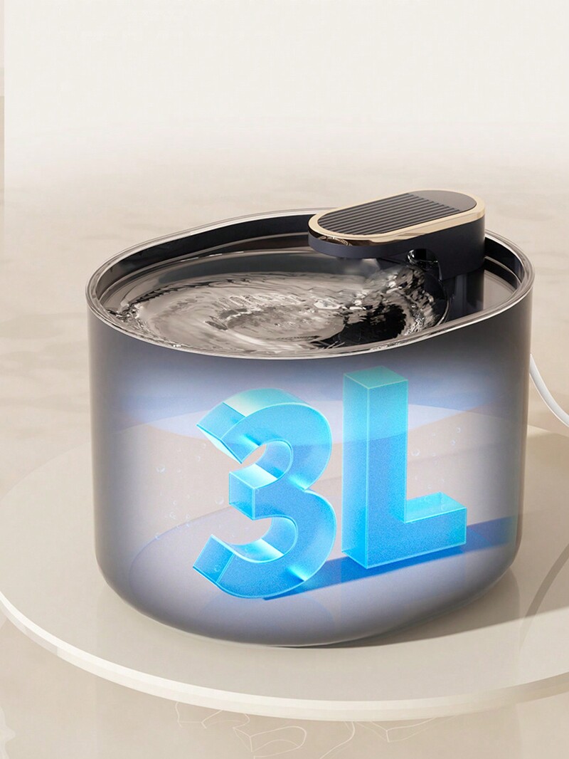 Automatinis gyvo vandens USB prijungiamas naminių gyvūnėlių vandens dozatorius, tinkamas katėms ir šunims, kai jie gali gerti vandenį