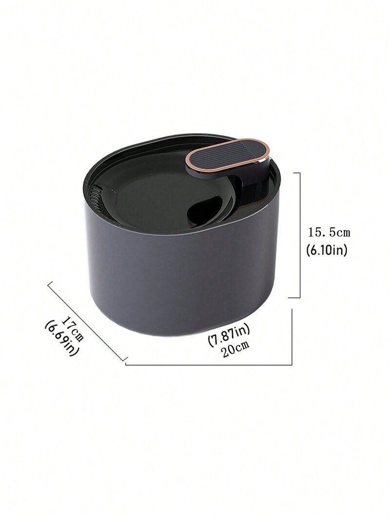 Automatinis gyvo vandens USB prijungiamas naminių gyvūnėlių vandens dozatorius, tinkamas katėms ir šunims, kai jie gali gerti vandenį