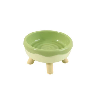 Boluri pentru pisici, cu 4 colțuri, în formă de gogoașă, anti-gât, cu suport înălțat, pentru pisici, hrană pentru câini mici, boluri cu apă, bol pentru hrănitor pentru animale de companie.