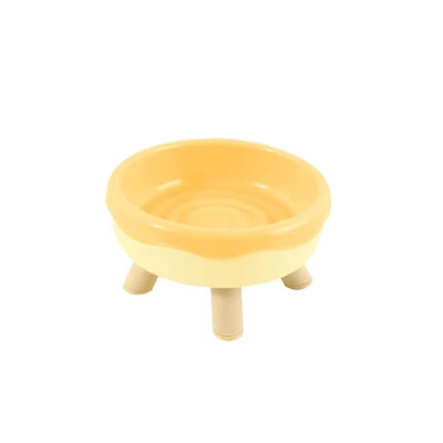 Boluri pentru pisici, cu 4 colțuri, în formă de gogoașă, anti-gât, cu suport înălțat, pentru pisici, hrană pentru câini mici, boluri cu apă, bol pentru hrănitor pentru animale de companie.