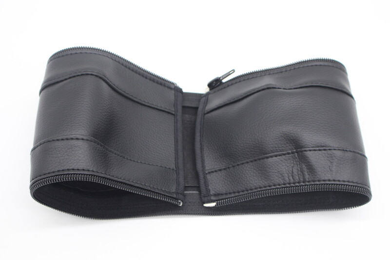 Husa pentru cotiera carucior pentru bebelusi Accesorii pentru carucior Husa maner din piele artificiala Pliabila lavabila Fermoar Universal