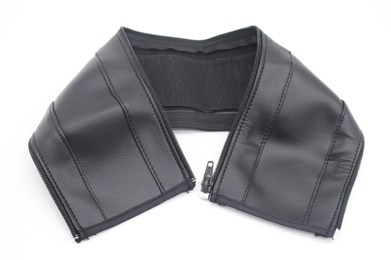 Husa pentru cotiera carucior pentru bebelusi Accesorii pentru carucior Husa maner din piele artificiala Pliabila lavabila Fermoar Universal