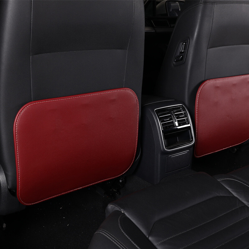 Tampă anti-lovitură pentru scaun auto Protecție anti-zgârieturi din piele PU Protecție impermeabilă împotriva murdăriei Tampă anti-lovitură pentru spătarul scaunului auto universală