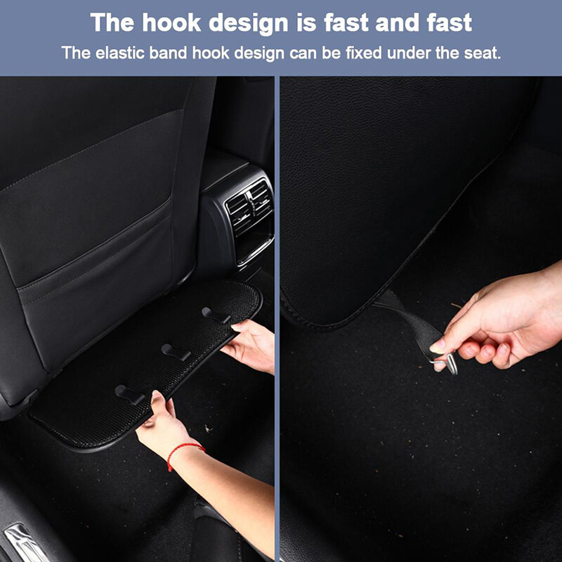 Tampă anti-lovitură pentru scaun auto Protecție anti-zgârieturi din piele PU Protecție impermeabilă împotriva murdăriei Tampă anti-lovitură pentru spătarul scaunului auto universală