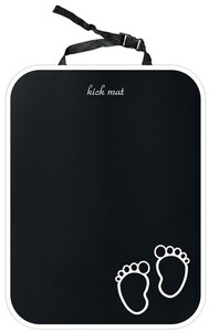 Covoraș pentru mașină, covoraș anti-lovitură pentru copii pentru bebeluși, protecție scaun auto, husă neagră pentru scaunul din spate pentru protecție impermeabilă pentru copii (1 pachet)