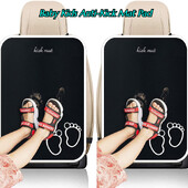 Covoraș pentru mașină, covoraș anti-lovitură pentru copii pentru bebeluși, protecție scaun auto, husă neagră pentru scaunul din spate pentru protecție impermeabilă pentru copii (1 pachet)