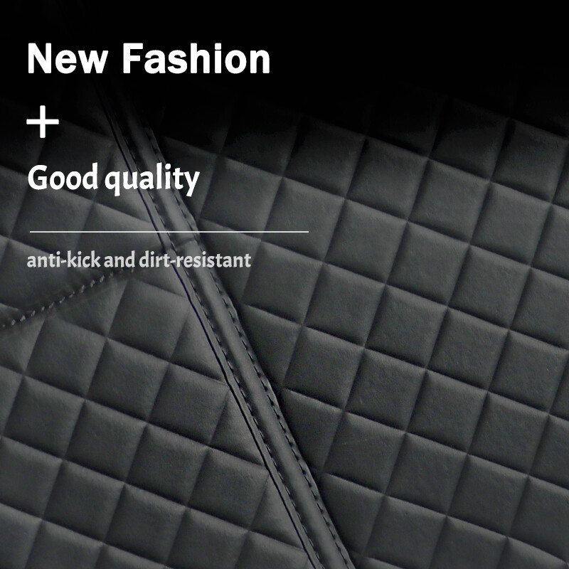 Universalūs PU odiniai automobiliniai kilimėliai, automatiniai sėdynės nugaros apsauginiai užvalkalai vaikams, nugaros sėdynės apsauga nuo nešvarumų automobilių priedai