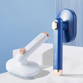 Piepteni pentru pisici cu rotație de 90 ° Perie cu ac de îngrijire Masaj magic Dispozitiv de îndepărtare a părului de pisică pentru animale de companie Pieptene de îndepărtare a părului pentru cățeluș Accesorii pentru pisicuțe