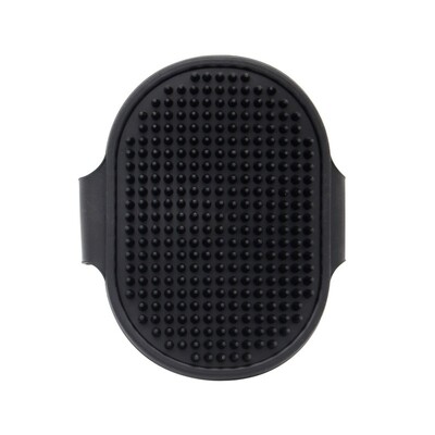 Suņu kopšanas birste mājdzīvnieku šampūna ķemme Mīksta gumijas cimdu matu kopšanas masāžas ķemme ar regulējamu siksnu īsiem gariem matiem