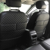 1 τμχ Πλάτη καθίσματος αυτοκινήτου Προστατευτικό κάλυμμα πλάτης καθίσματος αυτοκινήτου Αντι-βρώμικο προστατευτικό μαξιλαράκι Αποθήκευση αξεσουάρ αυτοκινήτου