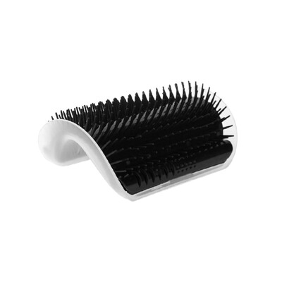 Cats Groomer Self Brush Pet Massage Self Comb Αφαιρούμενη γωνία τοίχου γάτας ξύσιμο Βούρτσα τριβής Προμήθειες καθαρισμού περιποίησης κατοικίδιων