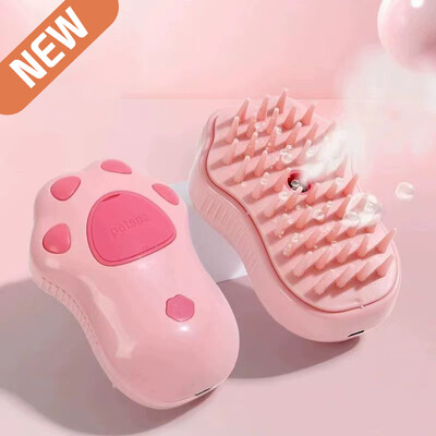 3 vienā mājdzīvnieku birste Kaķu tvaika birste ķemme Suņu suka Elektriskais izsmidzināms kaķu matu sukas Masāžas mājdzīvnieku kopšanas matiņu noņemšanas ķemmes