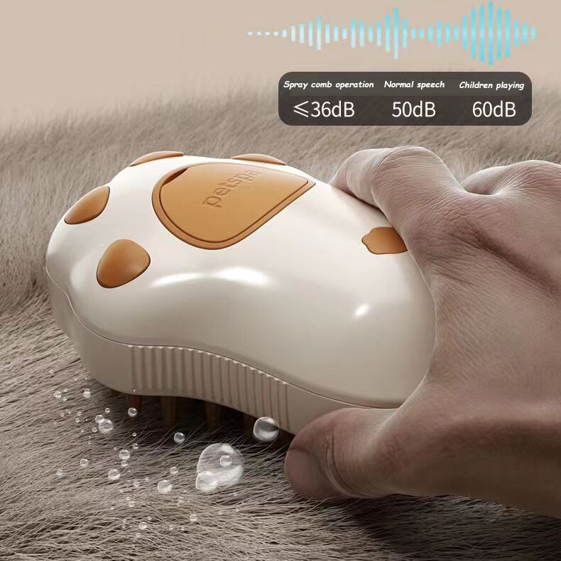 3 vienā mājdzīvnieku birste Kaķu tvaika birste ķemme Suņu suka Elektriskais izsmidzināms kaķu matu sukas Masāžas mājdzīvnieku kopšanas matiņu noņemšanas ķemmes