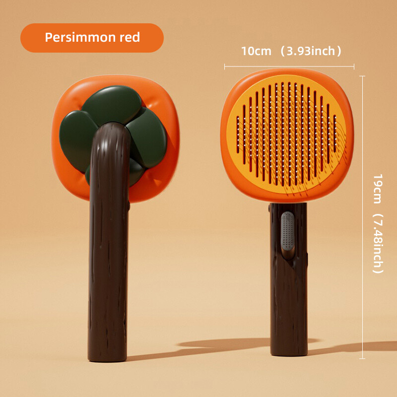 HOOPET Perie pentru îndepărtarea părului de pisică Pieptene de îngrijire pentru îngrijirea părului de câine pentru păr lung câini pisici îndepărta părul perie de baie pentru curățarea animalelor de companie