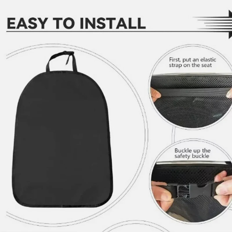 1 vnt Automobilių priežiūros sėdynės apsauga Atlošo atlošas Automatinis sėdynės nugarėlės dangtelio apsauginis kilimėlio padas, nesuteptas, purvinas kūdikiui Naujas