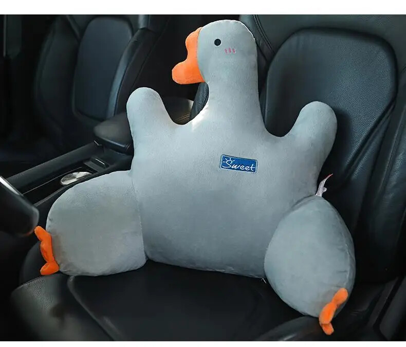 Suport pentru talie pentru mașină Perna scaunului șoferului în talie Pernă pentru mașină Pernă pentru talie Pernă drăguță de gâscă Pernă pentru spate