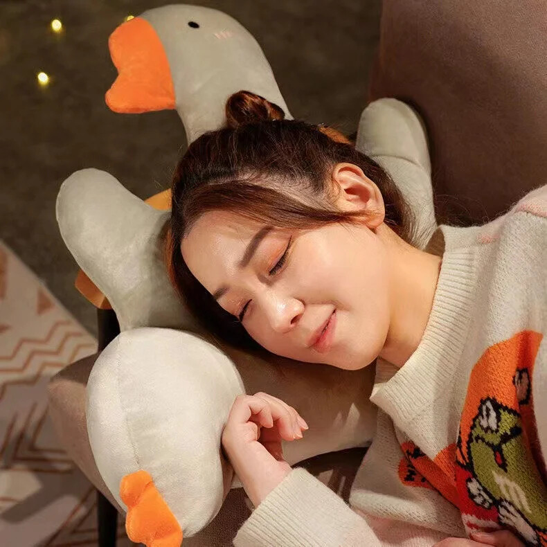 Suport pentru talie pentru mașină Perna scaunului șoferului în talie Pernă pentru mașină Pernă pentru talie Pernă drăguță de gâscă Pernă pentru spate