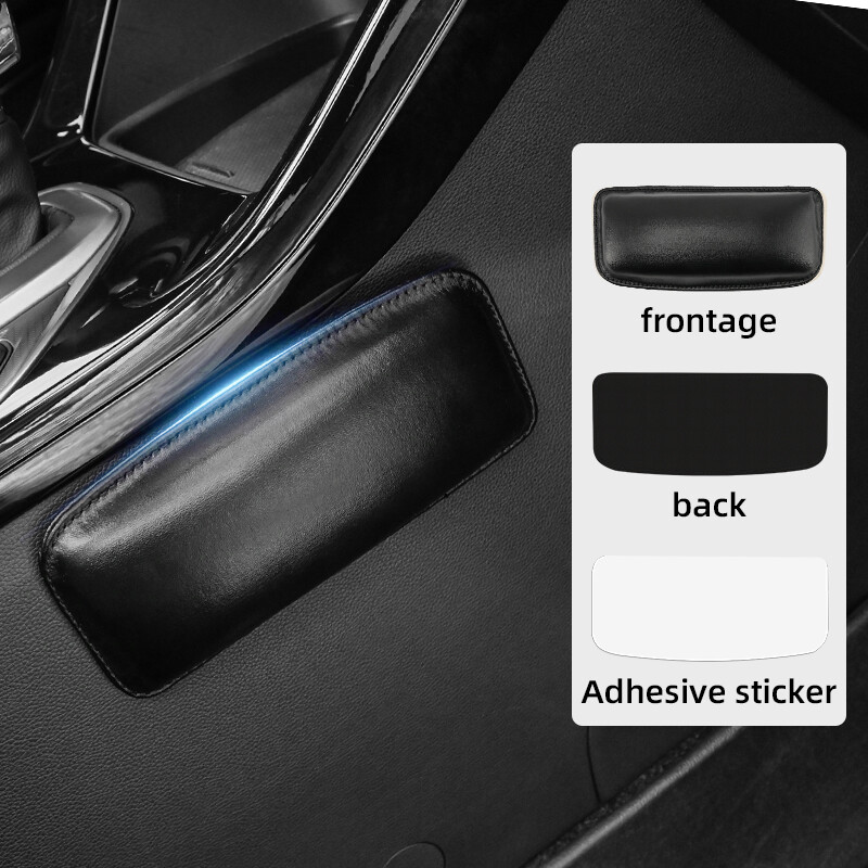 1Gb Auto salona piederumi Automašīnas sēdekļa ceļgala spilvens, automašīnas centra vadības kājas atbalsta paliktnis, kreisais labais automašīnas durvju roku balsts, mīksts spilvens