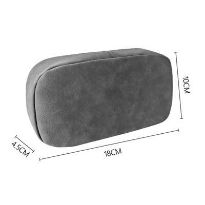 Automašīnas kājas ceļgala augšstilba galvenais vadītāja atbalsta spilvens elpojošs ceļgala spilvens, biezs ceļgala spilventiņš zamšādas kāju balsts transportlīdzekļa piederumiem