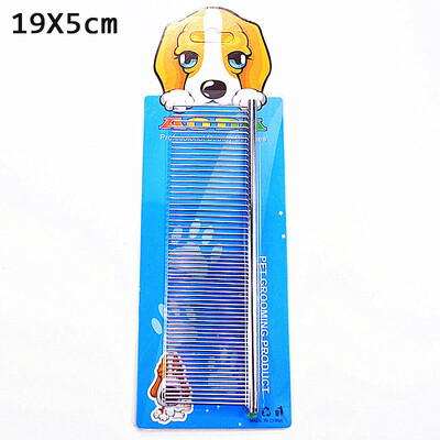 Naminių gyvūnėlių šalinimo šukos nerūdijančio plieno šukos šunims ir katėms švelniai pašalina atsilaisvinusius pavilnius blusų šukos gražiai ir geriau