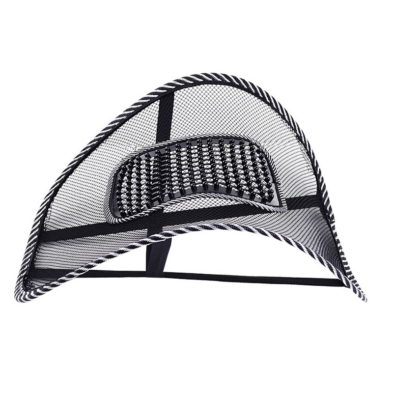 39CMx41CM Universalus automobilio sėdynės kėdės nugaros masažas juosmens atrama juosmens pagalvėlė tinklelis, ventiliuojamas pagalvėlės pagalvėlė, skirta automobilių biurui namuose