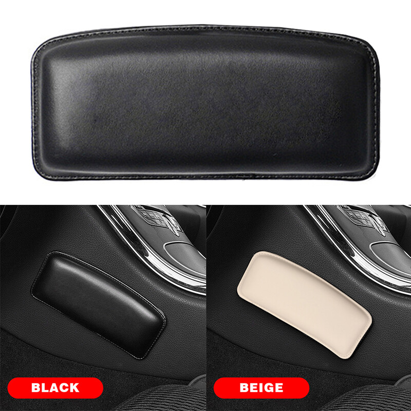 Odinis kelių įklotas automobilio salono pagalvė Patogi elastinga pagalvėlė Memory Foam Universalūs šlaunų atramos priedai 18X8.2cm