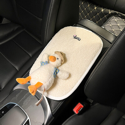 Ziemas pīļu automašīnas galvas balsts jostasvietas balsts jauks drošības jostas plecu pārsegs automašīnas salona noformējums sieviešu stūres pārsegs