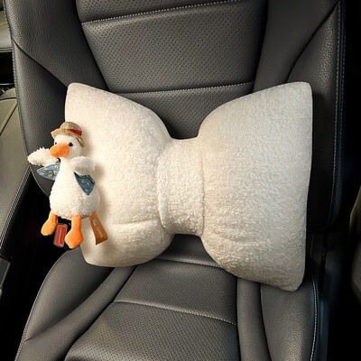 Ziemas pīļu automašīnas galvas balsts jostasvietas balsts jauks drošības jostas plecu pārsegs automašīnas salona noformējums sieviešu stūres pārsegs