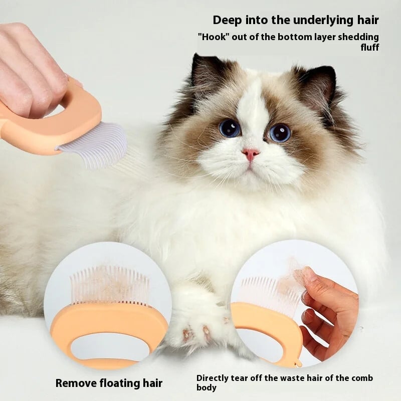 Προμήθειες για κατοικίδια με χτένα για χτένα για κατοικίδια, βελόνα αποτρίχωσης για σκύλους ομορφιάς