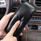 Genunchiere din piele PU pentru interiorul mașinii pernă pernă pernă din spumă cu memorie pentru picioare Suport pentru coapsă Accesorii auto pentru Benz BMW Audi VW G4U8