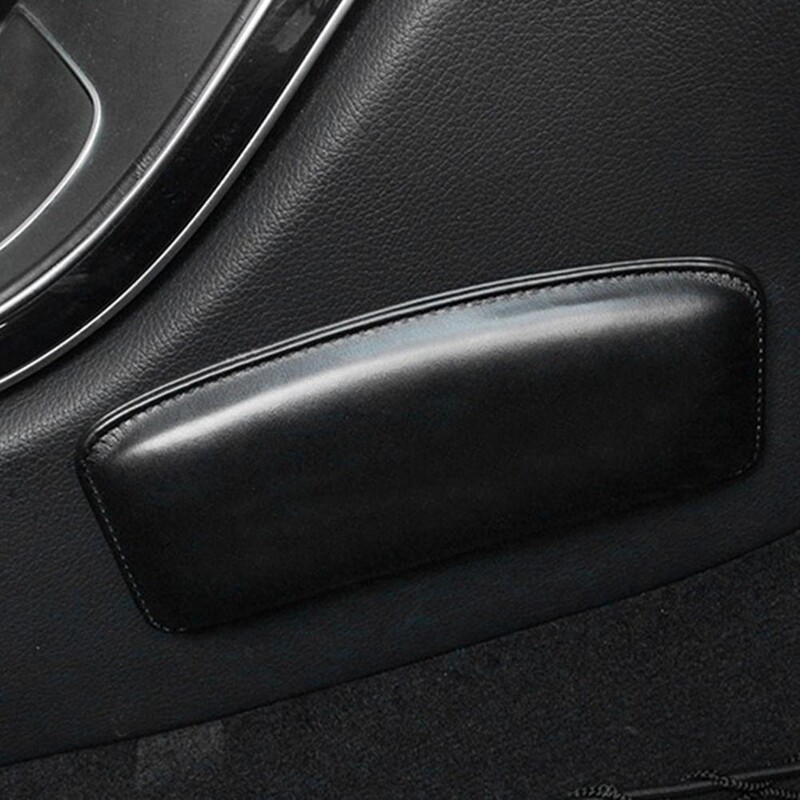 Genunchiere din piele PU pentru interiorul mașinii pernă pernă pernă din spumă cu memorie pentru picioare Suport pentru coapsă Accesorii auto pentru Benz BMW Audi VW G4U8