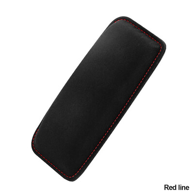 Pernă confortabilă din piele de căprioară pentru mașină Genunchiră mașină Pernă automată Pernă elastică pentru picioare din spumă cu memorie Tetiera Accesorii pentru mașină