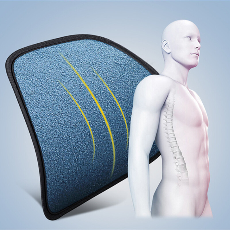 Scaun de mașină pernă de sprijin moale pentru spate lombar scaun de birou pernă de masaj pentru spate pentru șoferul de mașină