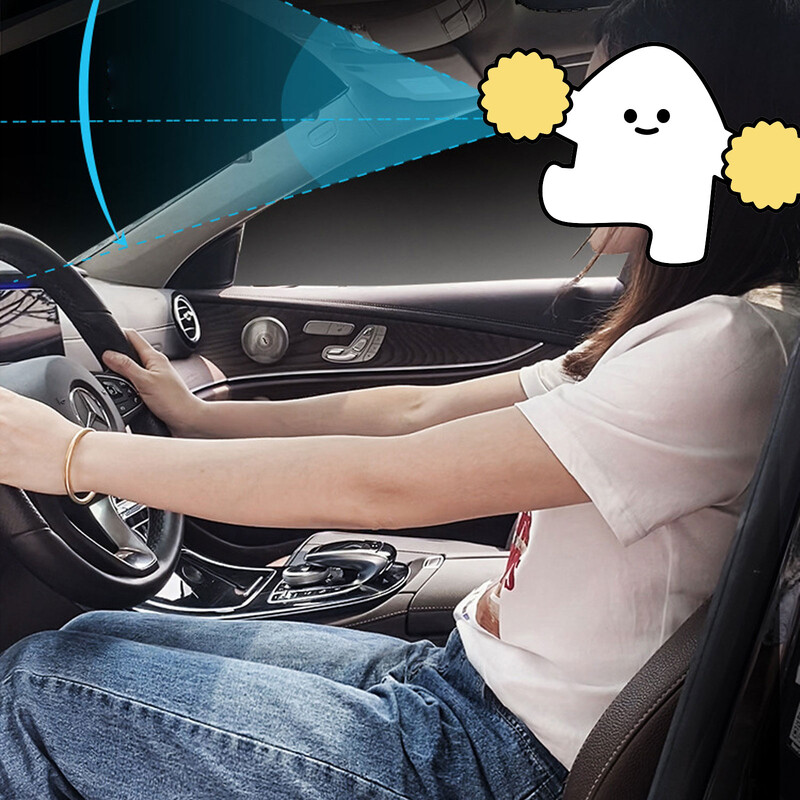 Automašīnas sēdekļa spilvena paliktnis cilvēkiem, lai paplašinātu Driving Vision automašīnas slīpumu sēdekļa spilvens vasaras automašīnas sēdekļa spilvens