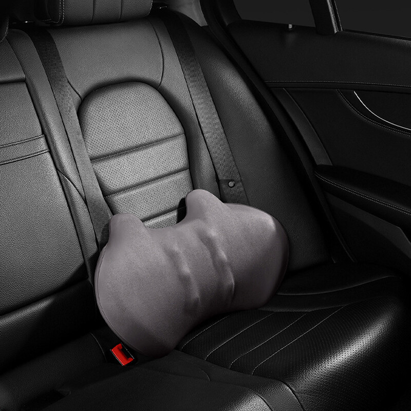 Automašīnas jostasvietas atbalsta spilvens elpojošs atmiņas putas jostasvietas spilvens vidukļa balsts muguras spilvens automašīnas biroja dīvāna salona aksesuāri