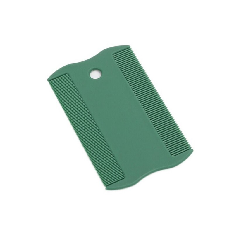 3db/készlet Kétoldalas finom fogú fejtetűszőr tetvek elleni fésűk gyerekeknek Kutya macska bolha műanyag hajfésűk kefe kisállatszőr