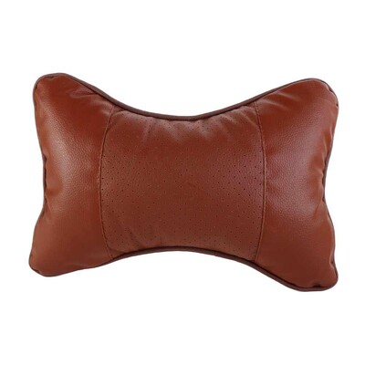 Piele PU Piele PU Perne pentru gât auto, moale, confortabile, pernă de sprijin pentru cap pentru gât, negru/maro/bej/gri, respirabil