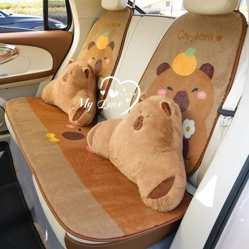 Pluș drăguț urs animal tetiera mașină scaun auto suport pentru cap pernă de protecție pentru gât pernă de odihnă pernă lombară accesoriu interior mașină