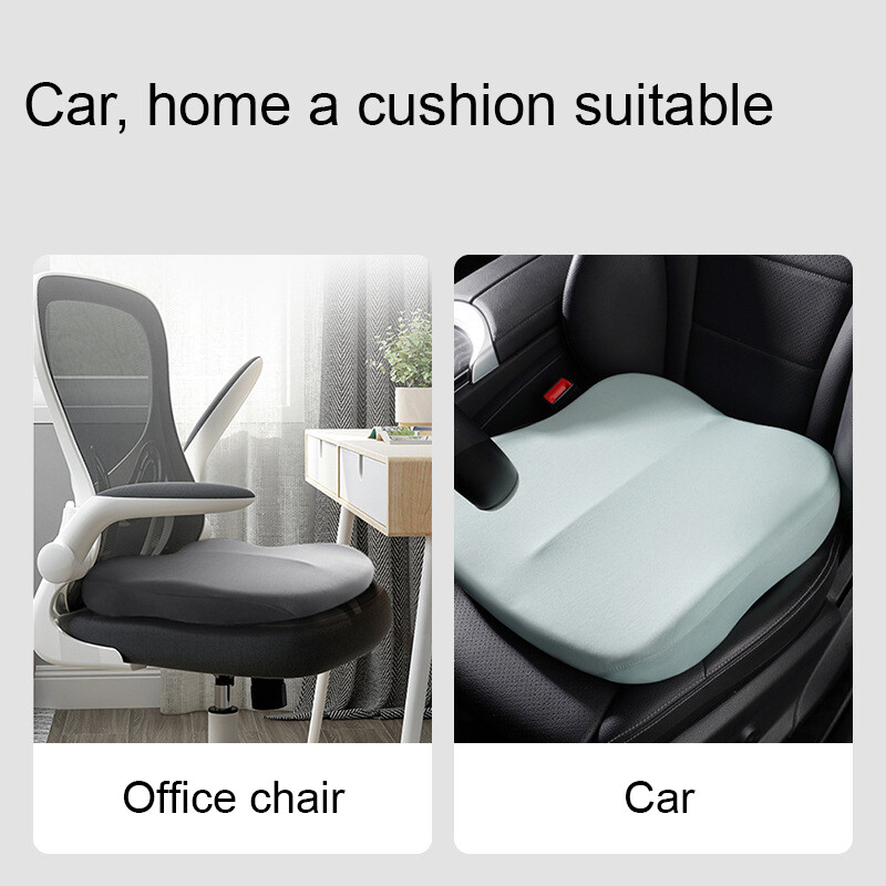 Pernă de înălțare pentru scaune de mașină spumă cu memorie Înălțime de protecție pentru scaune Covorașe Covorașe de înălțare pentru scaune de mașină pentru adulți Pernă detașabilă
