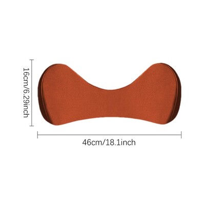 Lassan visszapattanó autó deréktáji párna Ergonomikus, lélegző deréktáji párna Bőrbarát támasztópárna autóbelső kiegészítők