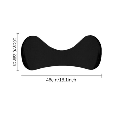 Lassan visszapattanó autó deréktáji párna Ergonomikus, lélegző deréktáji párna Bőrbarát támasztópárna autóbelső kiegészítők